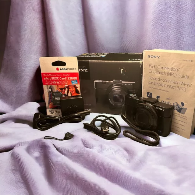 Sony DSC-RX100 II schwarz Kompaktkamera mit OVP