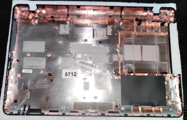 Plasturgie Arrière Noire Pour PC Portable Asus X751M (Bon état)