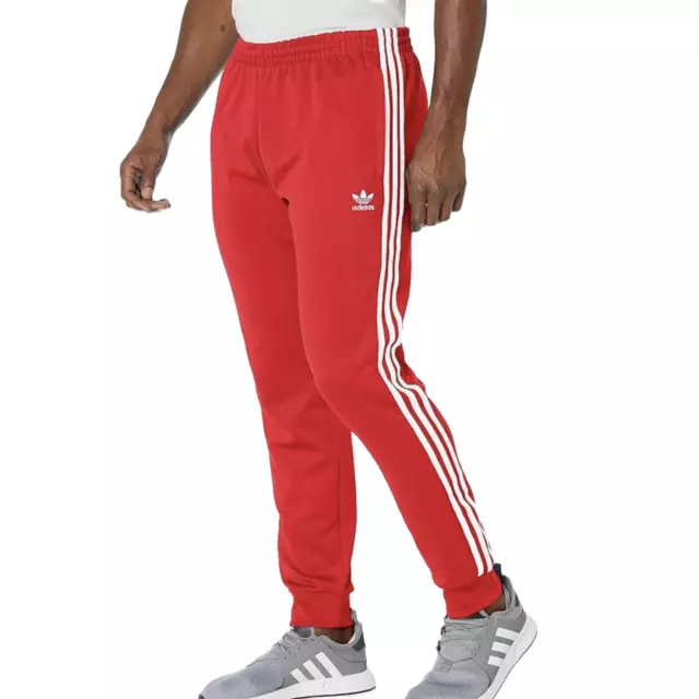 PANTALONI DA PISTA Adidas Originals Adicolor Classics rossi Superstar EUR 43 92 PicClick IT