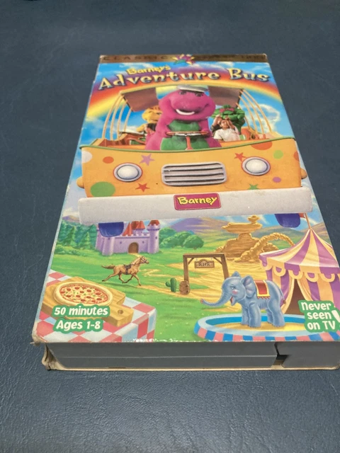 barney-barneys-adventure-bus-vhs-1997-classic-collection-never-seen