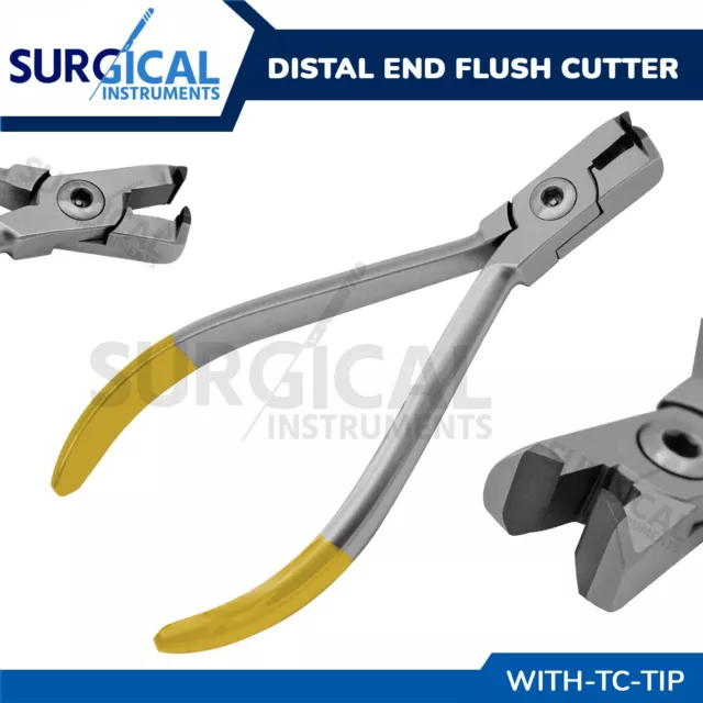TC Tip Distal End Cutter Flush Cut Wire Dental Orthodontic Plier German Grade