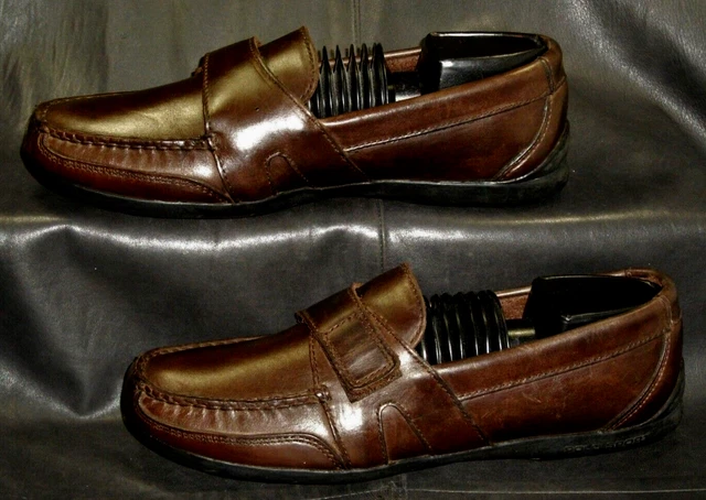 Polo Sport Ralph Lauren Women's brown oiled leather driving oxford shoes size 9B