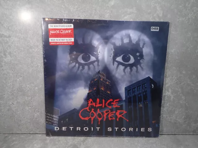 Alice Cooper Detroit Stories 12 Inch Vinyl LP Record Album Europe 2021 Ear Music