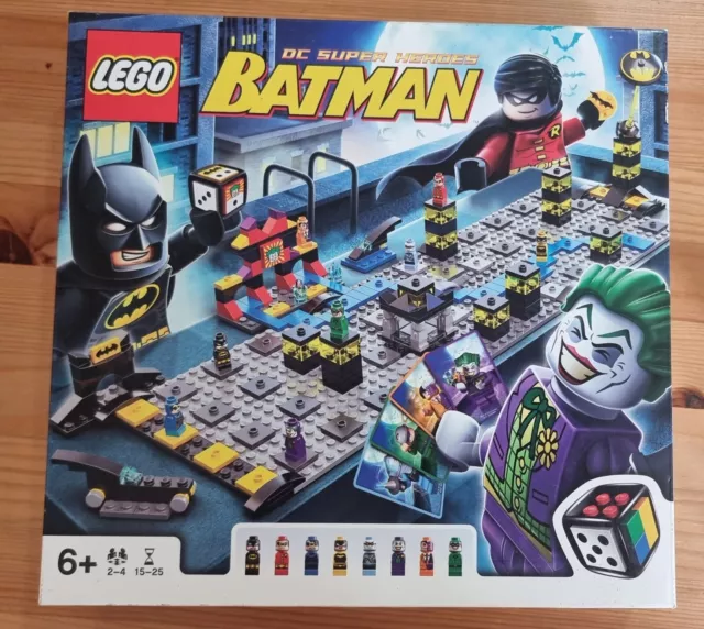 Lego Board Game DC Super Heroes Batman 50003. Rare Complete