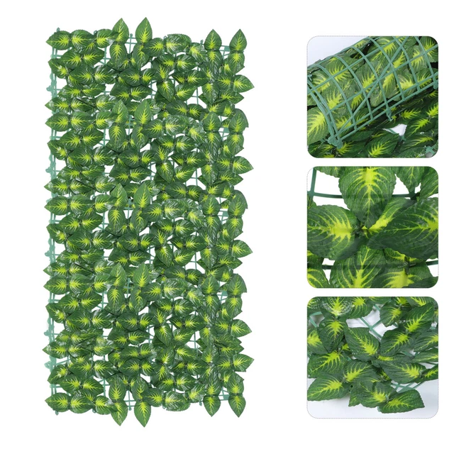 Privacy Screen Greenery Outdoor Playpen Artificial Plant Fence