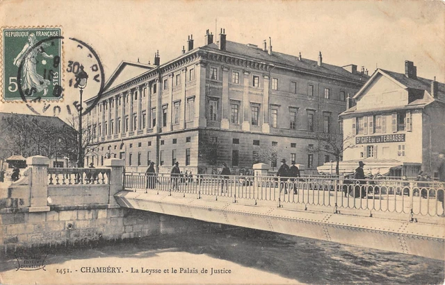 Carte Postale Ancienne – Leyssse, St Alban, Gorges Du Bout Du Monde (73) – Début 1900