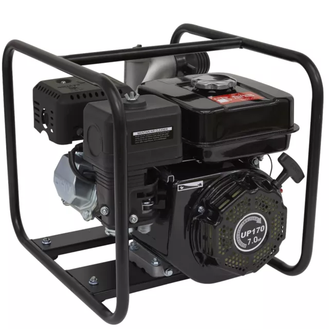 Sealey Water Pump 7hp Petrol 4-Stroke Engine 600L/min For Site Applications