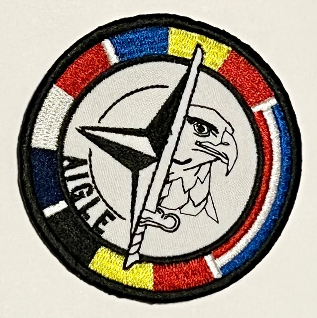 Patch Écusson Alsace Lorraine #22088 – Preußen Adler, Velcro Thermocollant, Style Alsass Lothringen Allemand