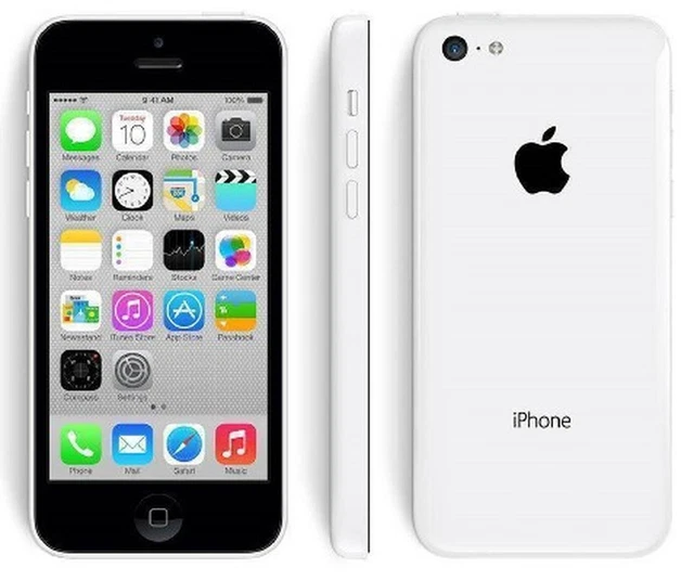 Dummy Iphone 5C Schermata Iniziale Colore Bianco