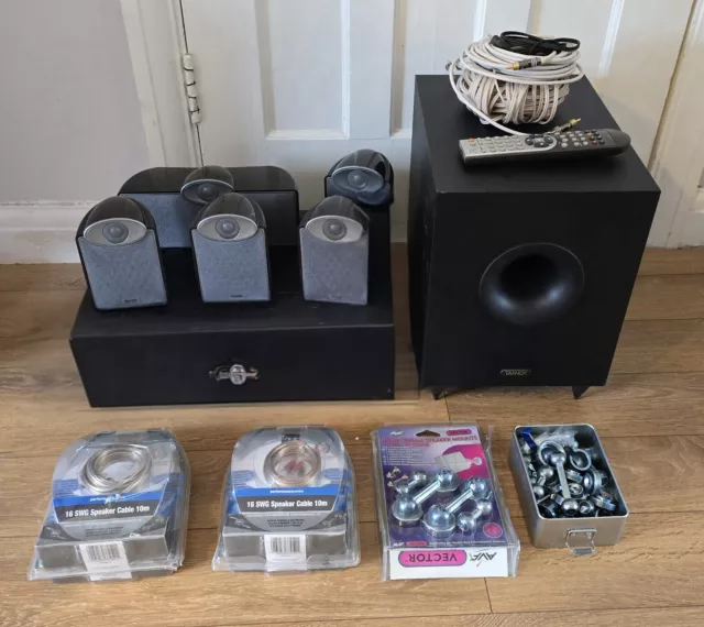 Tannoy SFX 5.1 Home Theatre System - Surround Sound Speakers & Subwoofer