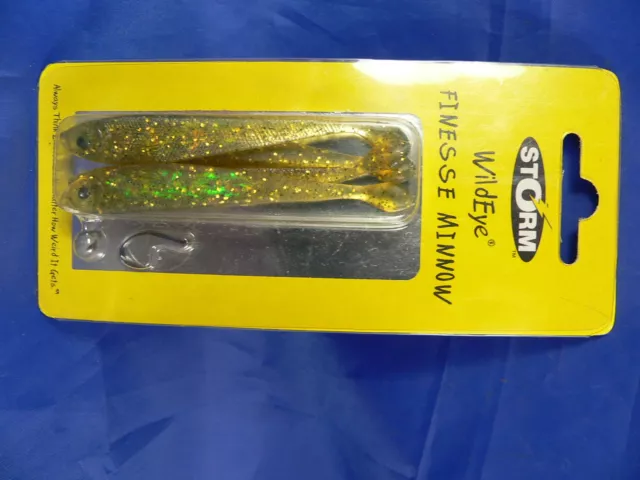 Storm WildEye Finesse Minnow 8 cm pesca spinning trota, black bass, spigola