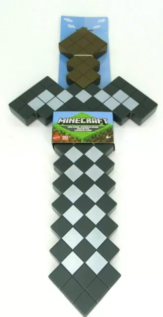 Minecraft Iron Sword Mattel New Mojang Role Play Plastic Tool Costume 17"