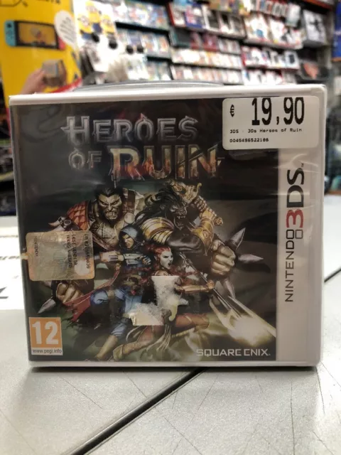 Heroes of Ruin Ita 3DS 2DS NUOVO