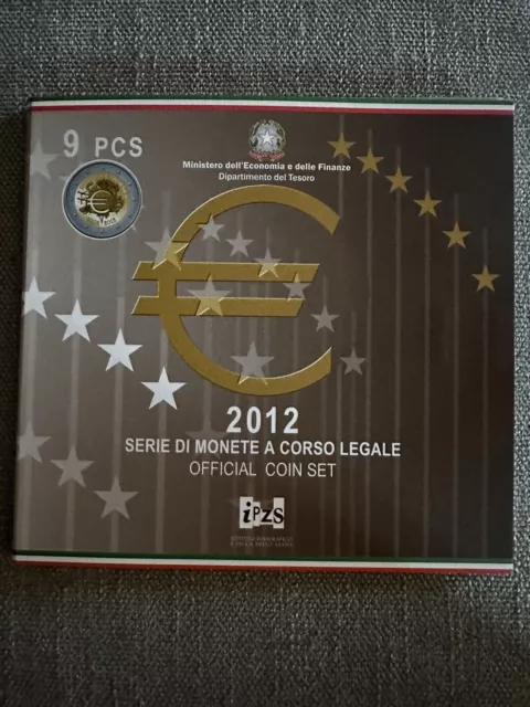 Kursmünzensatz Italien 2012