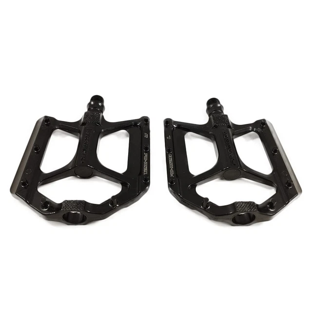 Bicycle Pedals Non Slip Set For Mountain Bike Road Bike Metal 9/16" Black