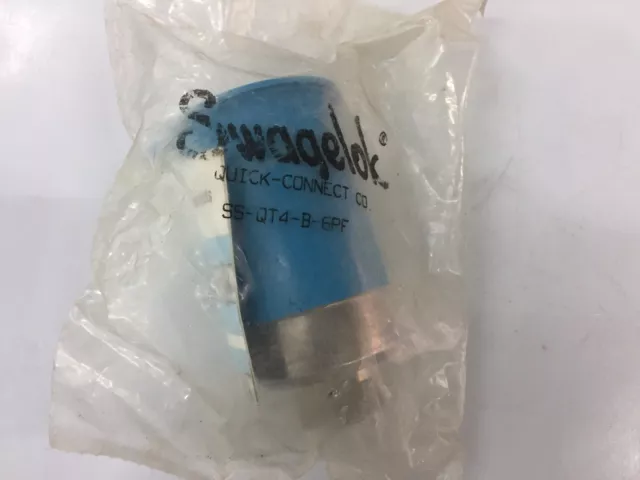 Swagelok SS-QT4-B-6PF 316 SS Quick Connect coulpling  Body 3/8 NPT