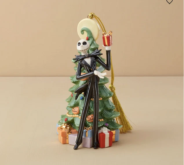 LENOX NIGHTMARE BEFORE Christmas Ornament Jack SkellingtonNew 2024