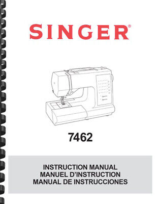 Manual De Instrucciones Del Propietario De Máquina De Coser Singer 7462