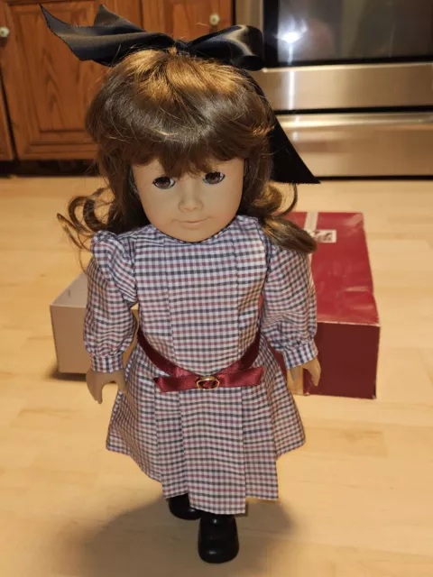 Vintage 1986 Pleasant Company American Girl White Body Samantha Doll In Orig Box 3