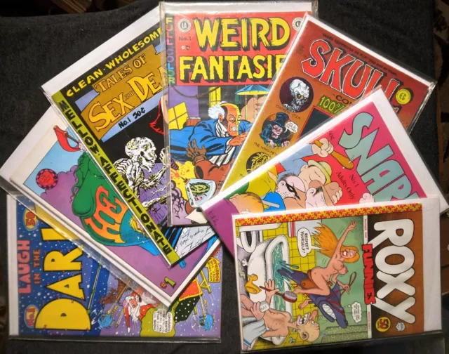 Lot Of 7- #1 Undercover Comic Books All 8.5-9.5 Estate Find