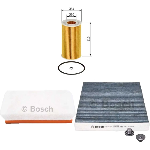 BOSCH CONTROLLO SET Con Vite di Chiusura per Opel Zafira A F75_ Astra G