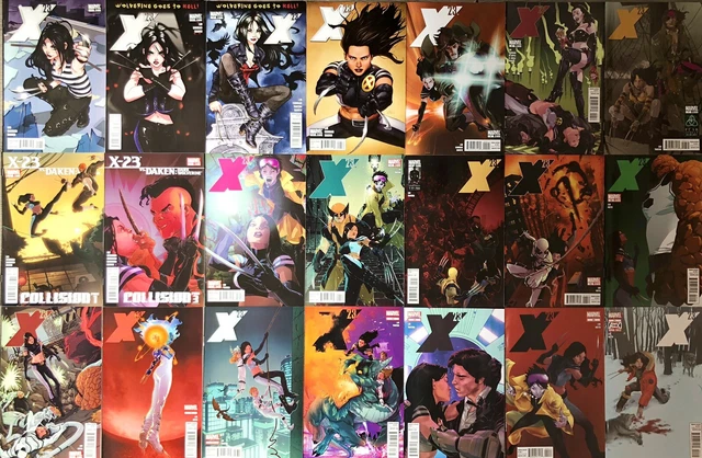 X-23 #1-21 2nd Series Complete Set 1st Meeting Daken #8 Wolverine Marvel (2010)