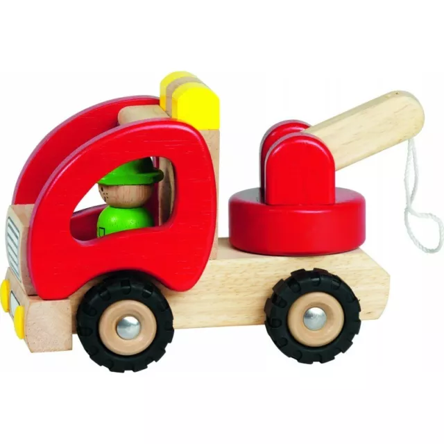 GOKI - Camion Dépanneuse Bois - 2 ans