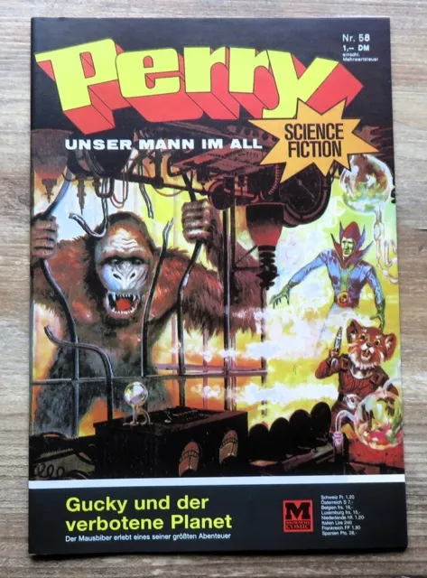Comic - Perry unser Mann im All, Nr. 58 - Moewig/Hethke - Zustand wie neu!