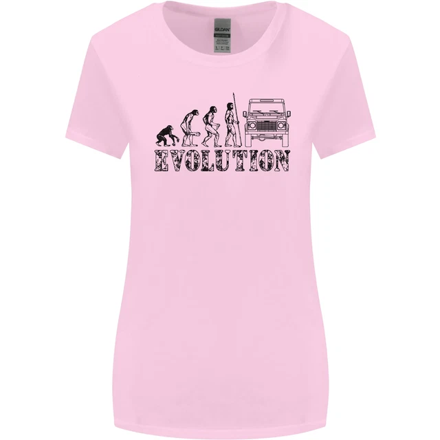 T-shirt 4x4 Evolution Off Roading Road Driving donna taglio più largo 3