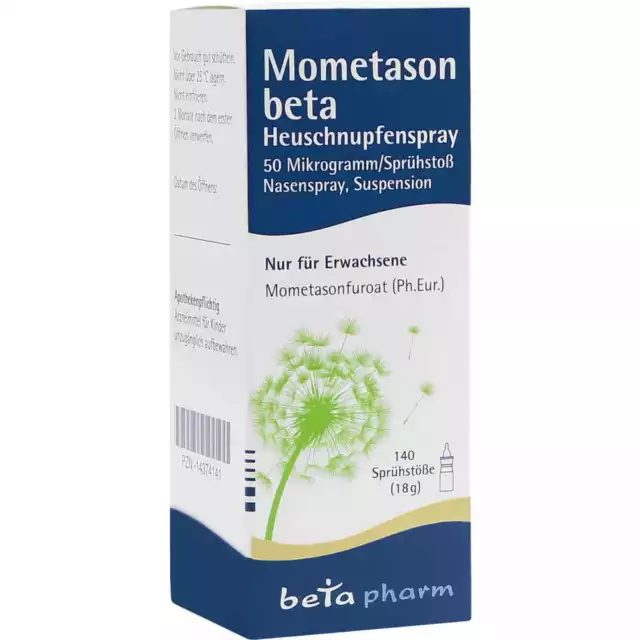 MOMETASON beta Heuschnupfenspray 50myg/Sp.60 Sp.St 18 g