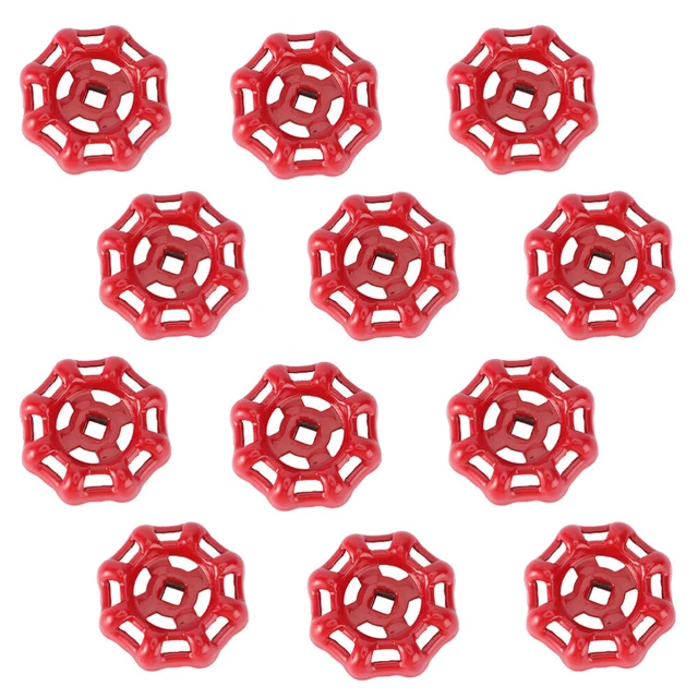 12 Pcs Acier Inoxydable Poignée De Soupape Remplacement Du