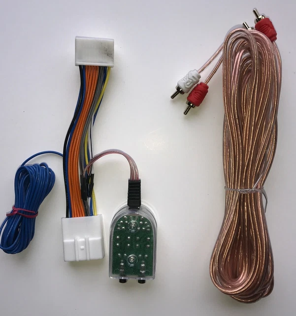 FACTORY RADIO ADD A Subwoofer Amplifier Plug and Play Harness Fits