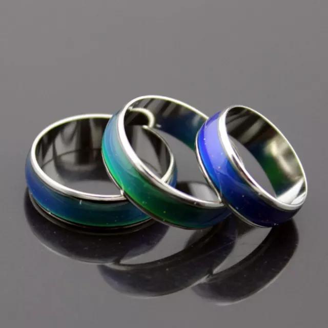 Mood Ring Temperature Changing Colour Emotions Jewellery Unisex Kids Gift