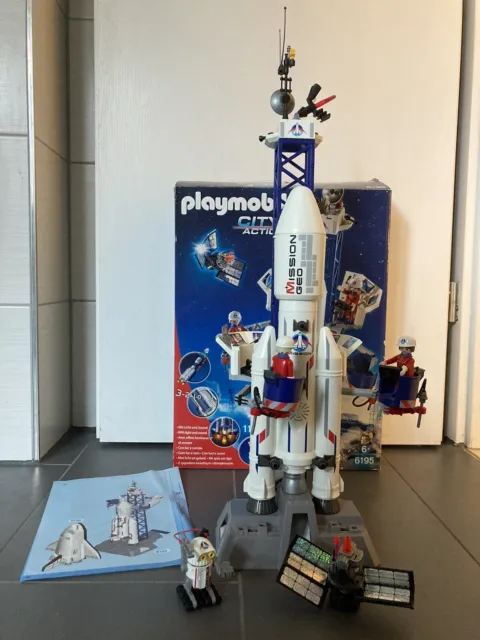 Playmobil 6195 - Weltraumrakete mit Basisstation - City Action
