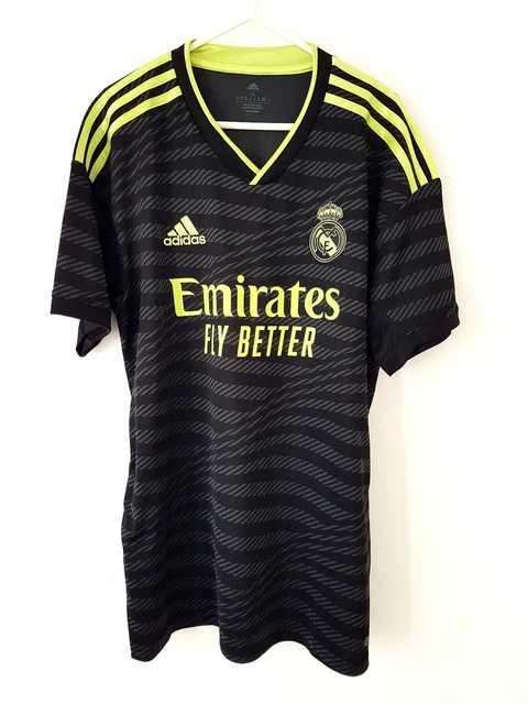 Maillot Real Madrid extérieur - 2006/2007 - Ronaldo#3 - Adidas - Noir - Vintage - Collection