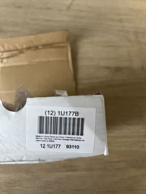 Condor Steel Snap-On Lockout Hasp Style 1U177B 12-Pack