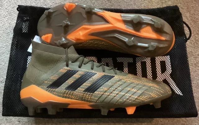 Brandneu In Verpackung Mit Etikett Adidas Predator 18.1 Fg Fussballschuhe Uk 10