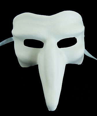Mask from Venice White With Paint Capitano IN Resin - Adult 106 2