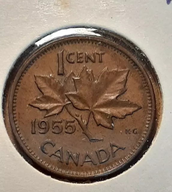 1955 One Cent Canada