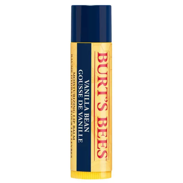 Burts Bees Vanilla Bean Lip Balm Stick   4.25 g