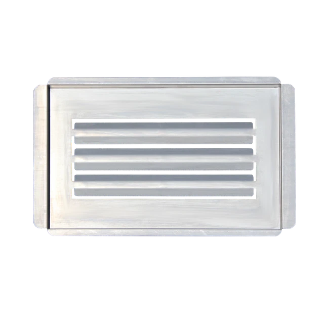 Partygrill Gastrobräter Gasgrill Edelstahl 1 flammig mit Rost, 34 x 27 x 53 cm