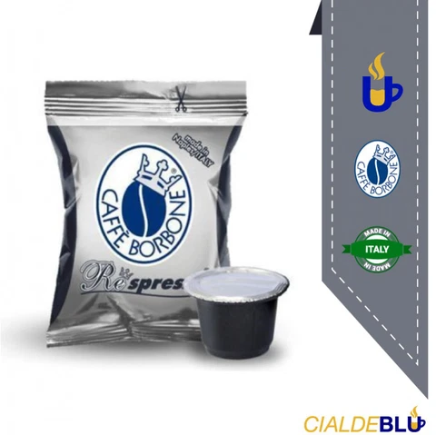 200 CAPSULE BORBONE PER NESPRESSO miscela  NERA+1 BORBONCIOCK DA 3 CIOCCOLATINI