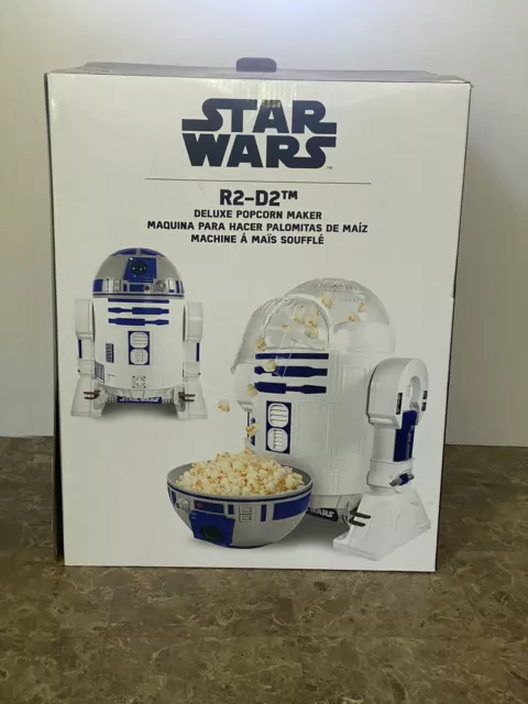 Star Wars R2D2 Popcorn Maker- Fully Operational Droid Kitchen Appliance