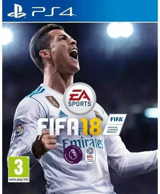 PlayStation 4 : FIFA 18 (PS4) VideoGames Highly Rated eBay Seller Great Prices