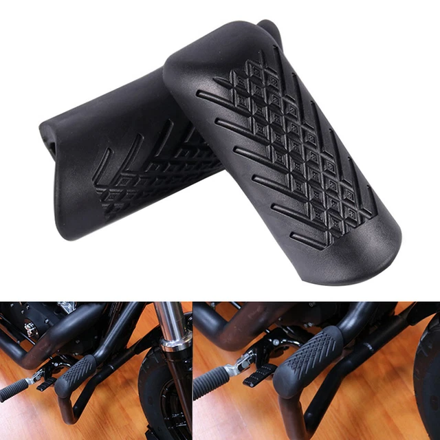 Paraurti Motore Paraurti Strada Gambe Protettore Ginocchio per Harley Yamaha Nero