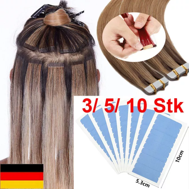 120 STK Extensions Klebestreifen klebeband Für Tape IN ECHTHAAR Extensions