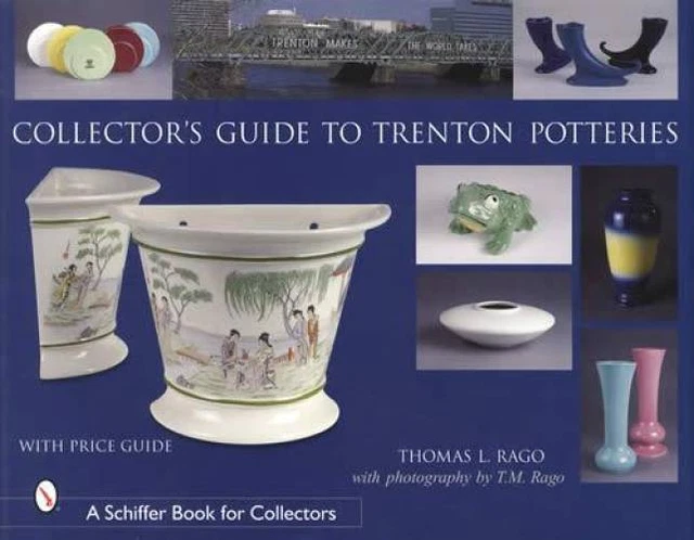 Vintage Trenton Pottery Collectors ID Guide -  Art Deco Vases Lamps Planters Etc