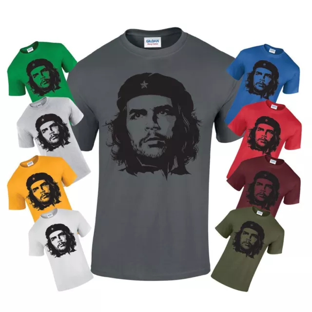 Che Guevara New Adult Screen Printed Casual Iconic Retro Political Gift Tshirt