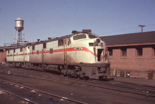 Duplicate  Train Slide Seaboard E-4 #3007 07/1964 Richmond Virginia