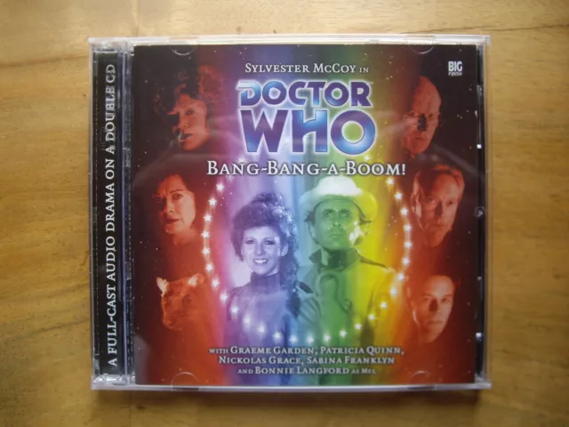 Doctor Who Bang-Bang-A-Boom!, 2002 Big Finish audio book CD *OUT OF PRINT*